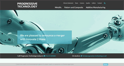 Desktop Screenshot of progressive-technology.co.uk